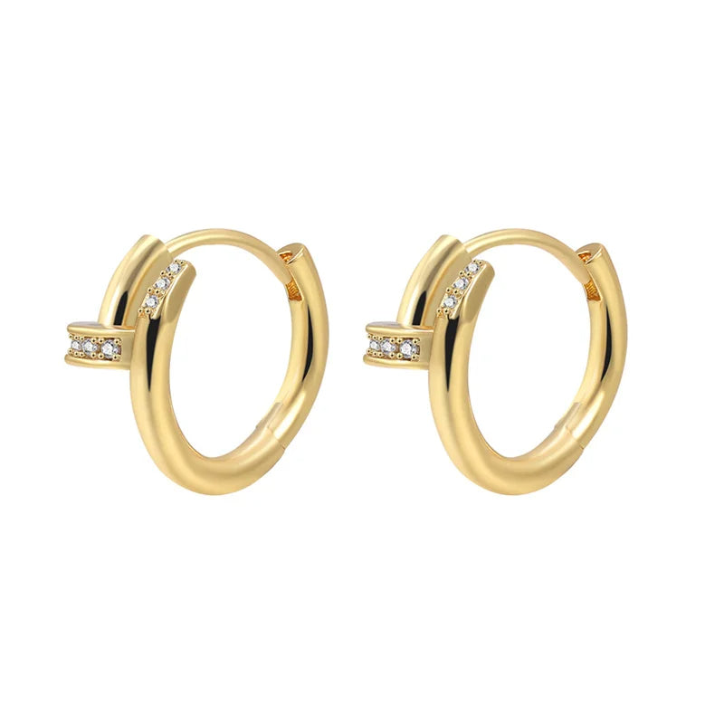 Circle Hoop Earrings