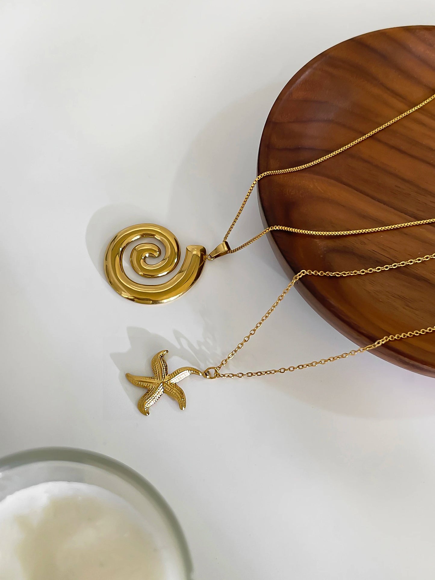 Starfish-Spiral Necklace