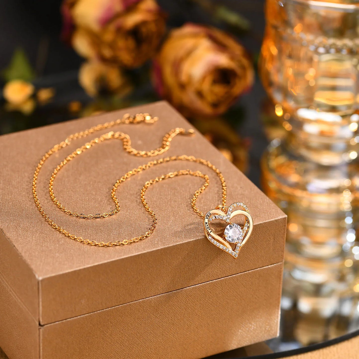 "I Love You" Heart Necklace