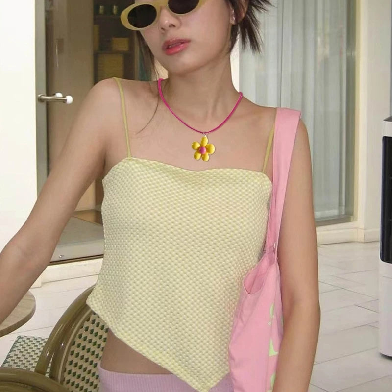 Colorful Flower Necklace