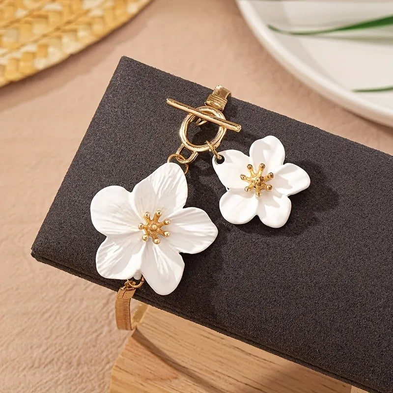 Flower Ankle Bracelet