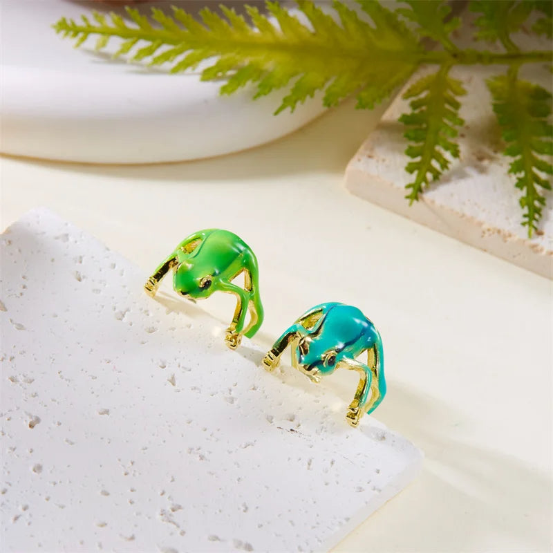 Lucky Leap Frog Ring