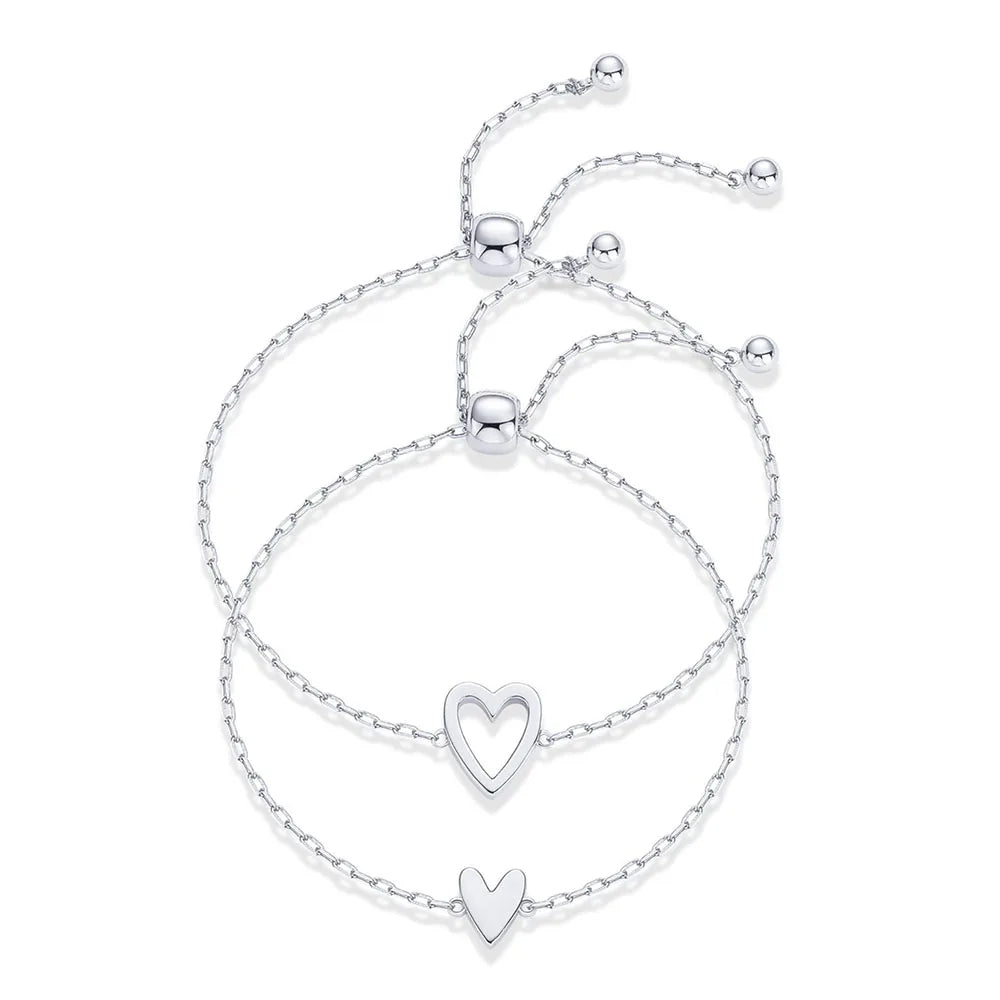 Matching Heart Bracelet