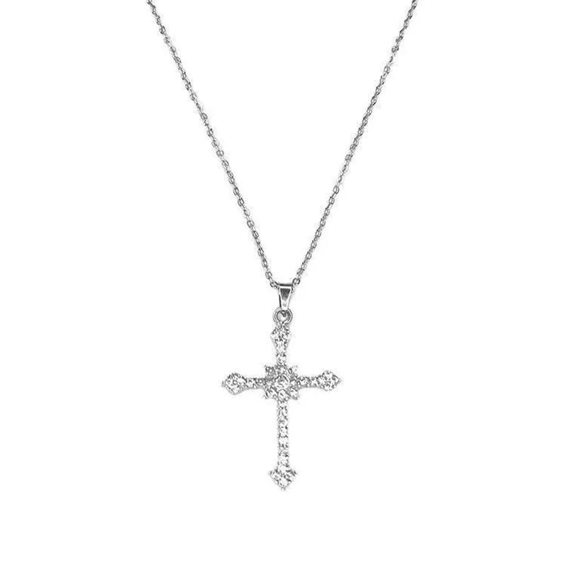 Silver Cross Necklace