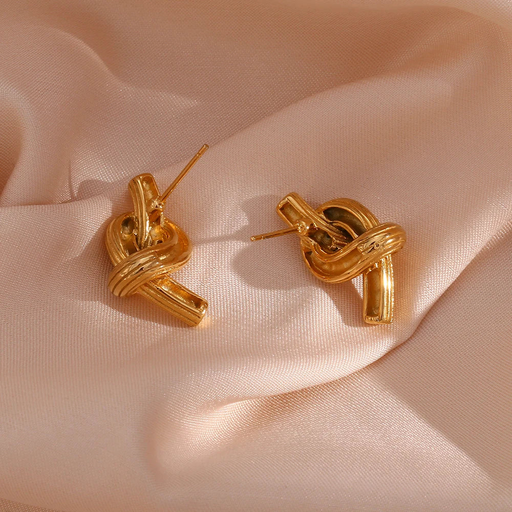 Knot Stud Earrings