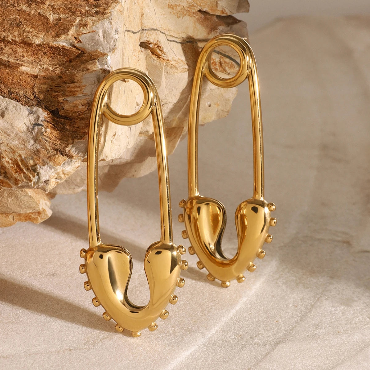 Paperclip Heart Earrings