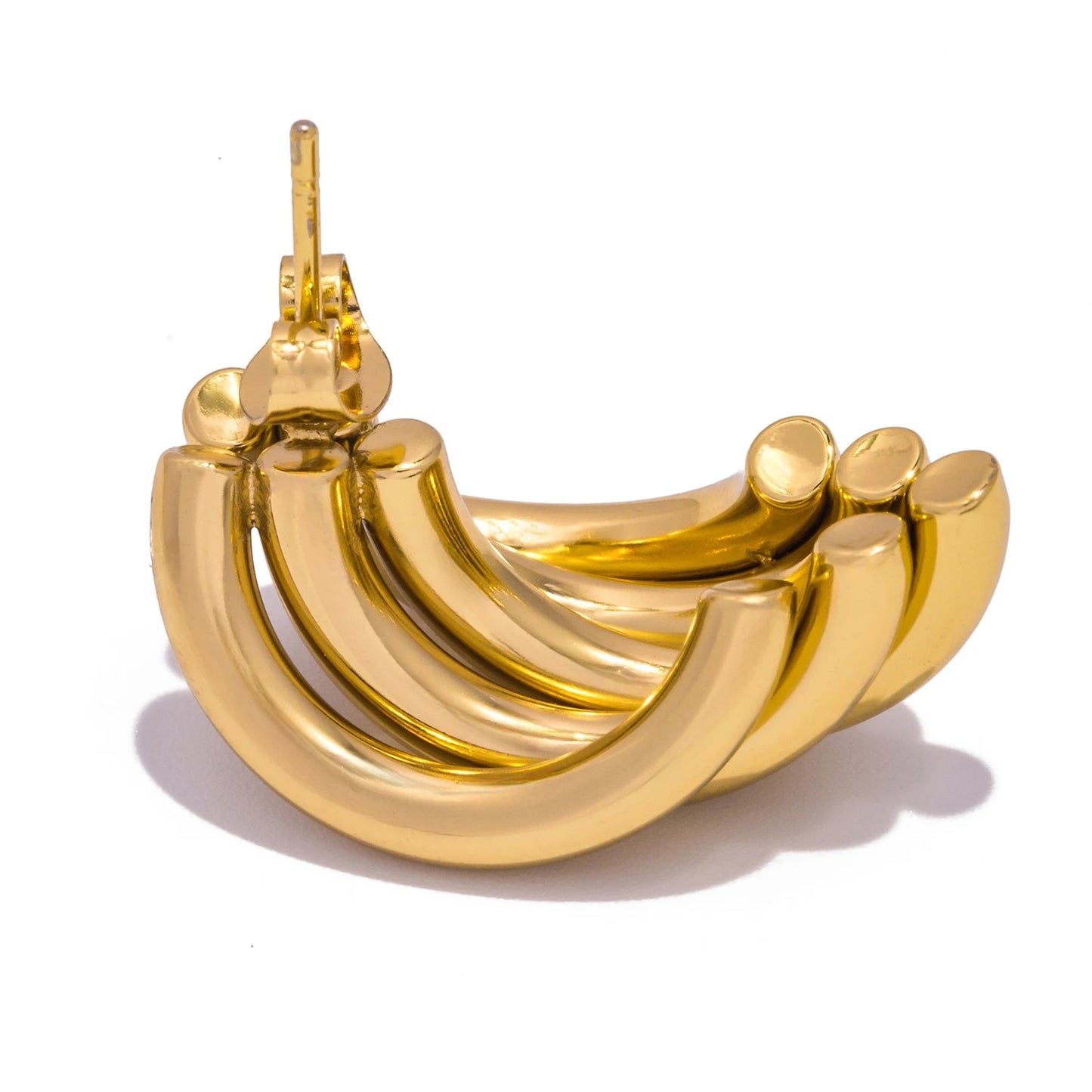 Distorted Hoop Earrings