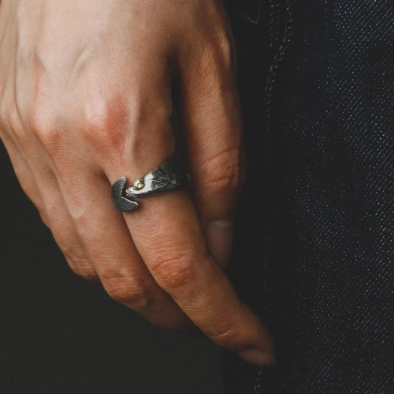 Eternal Flow Fish Ring