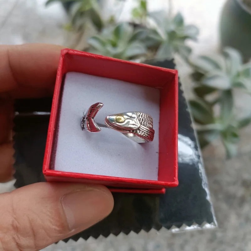 Eternal Flow Fish Ring