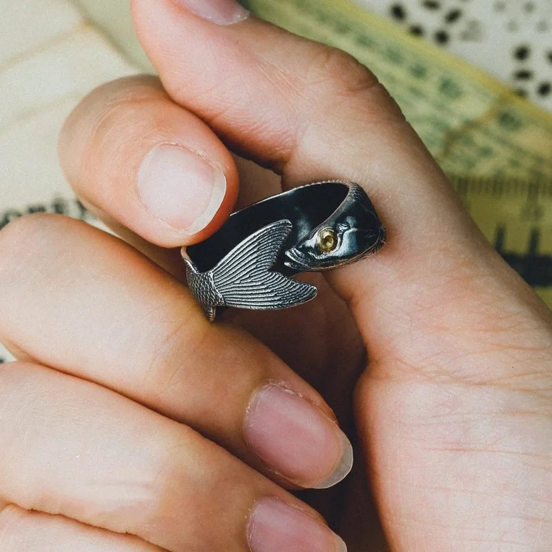 Eternal Flow Fish Ring