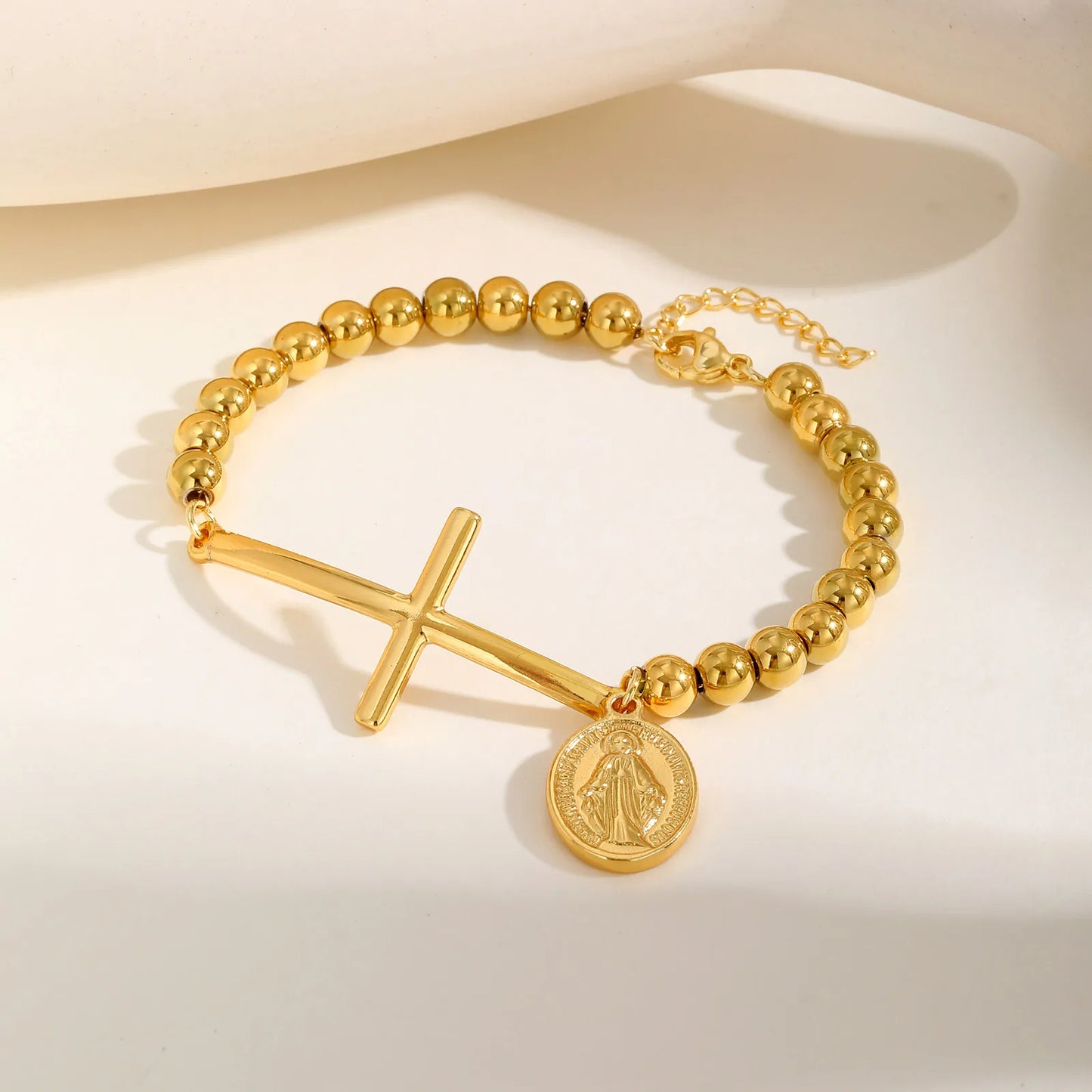 Cross St. Benedict Oval Bracelet