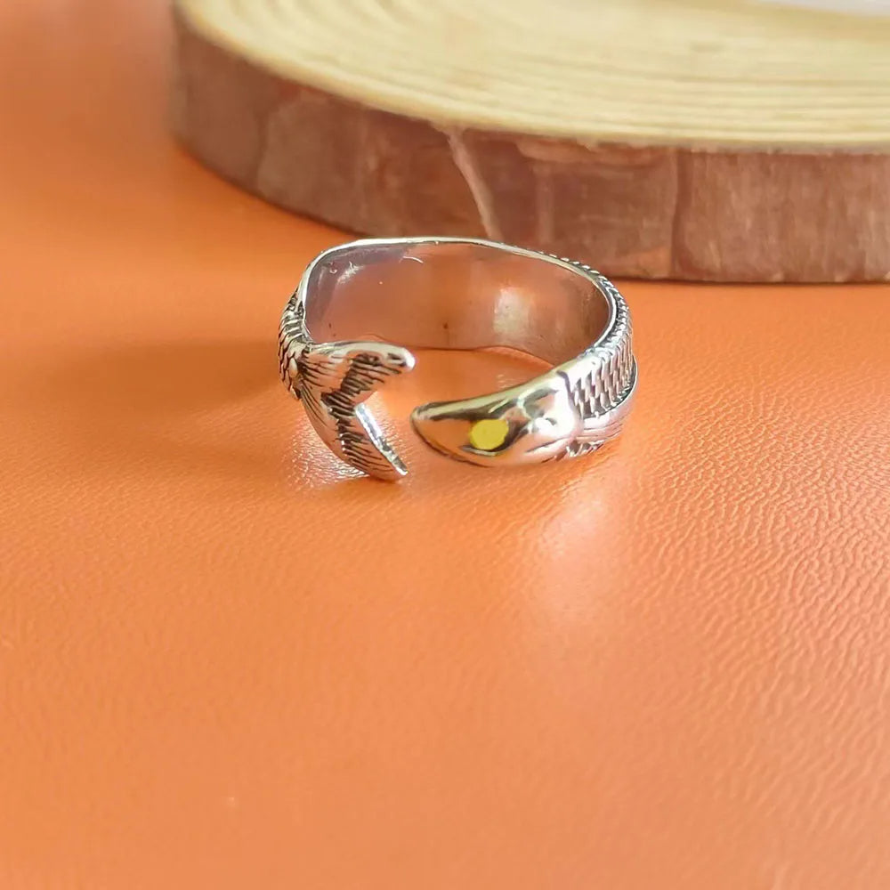 Eternal Flow Fish Ring