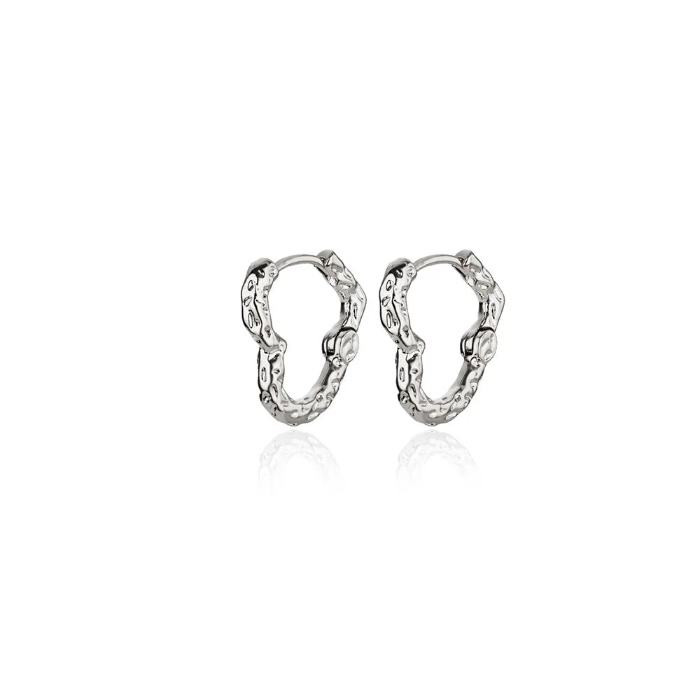 Heart Hoop Earrings