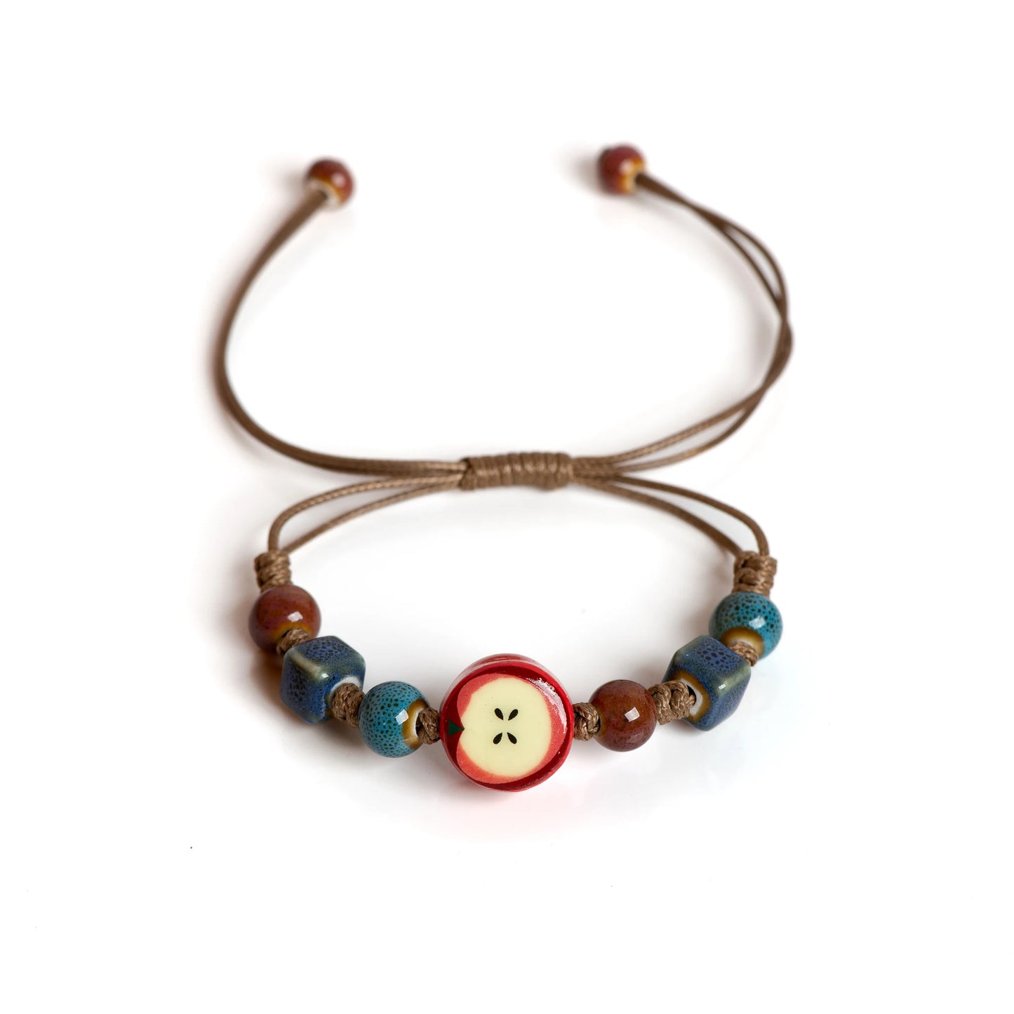 Woven Apple Ceramic Bracelet