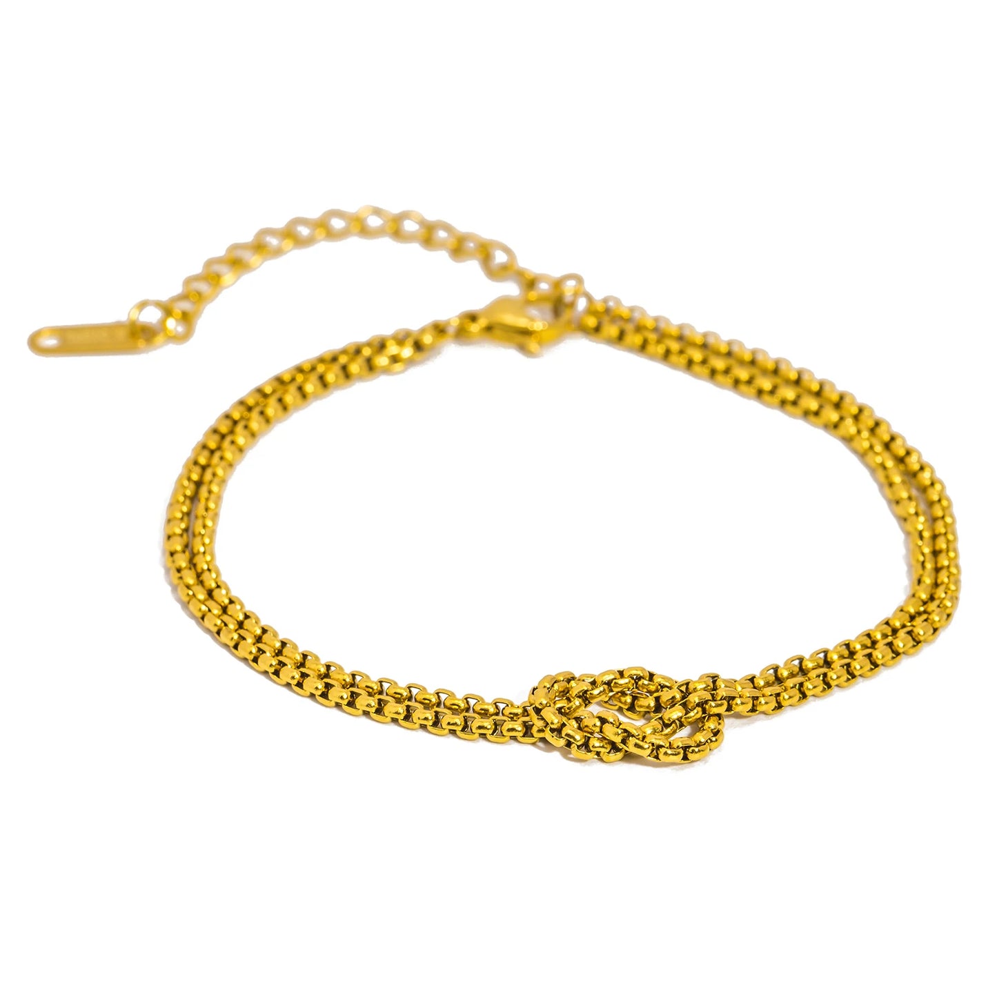 Double Layer Knot Bracelet
