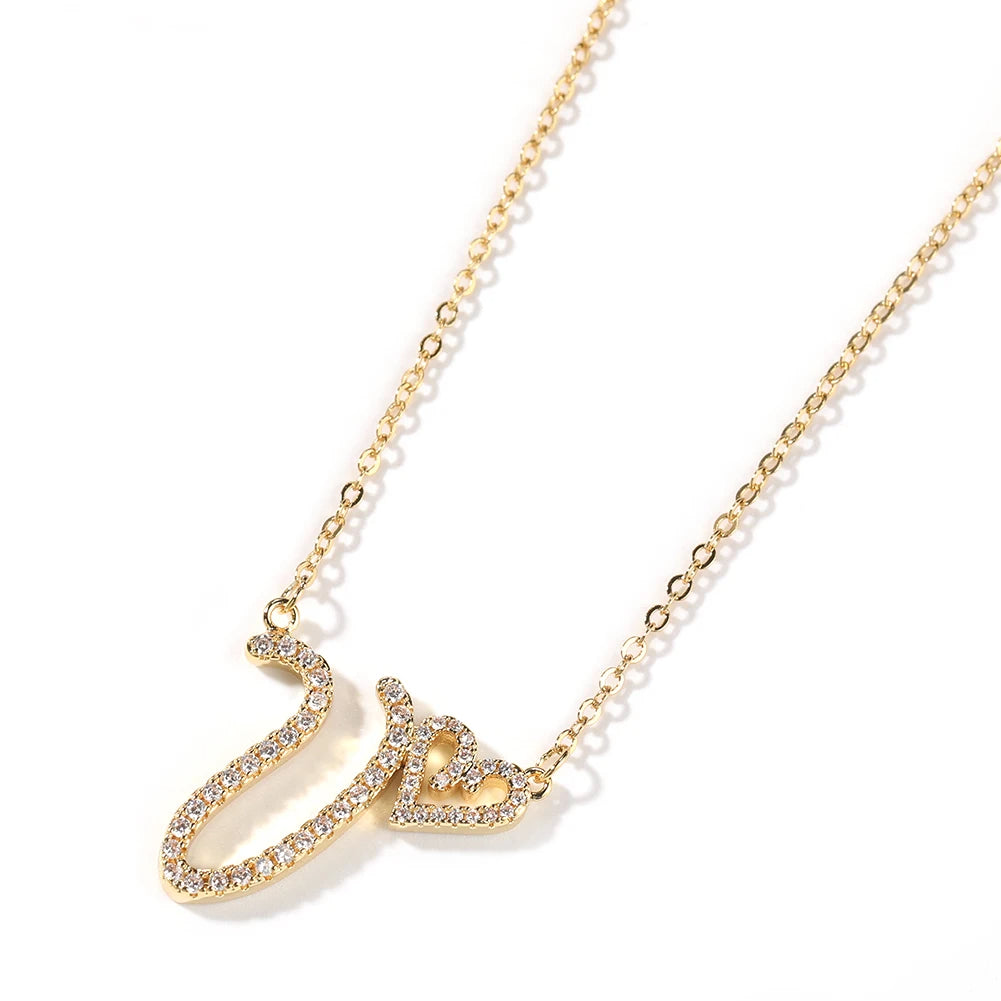 Cursive Letters Necklace