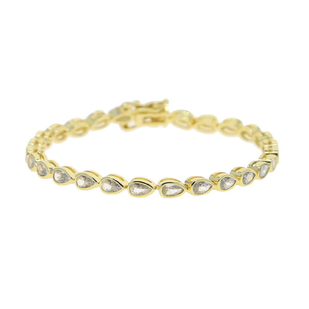 Geometric Tennis Bracelet
