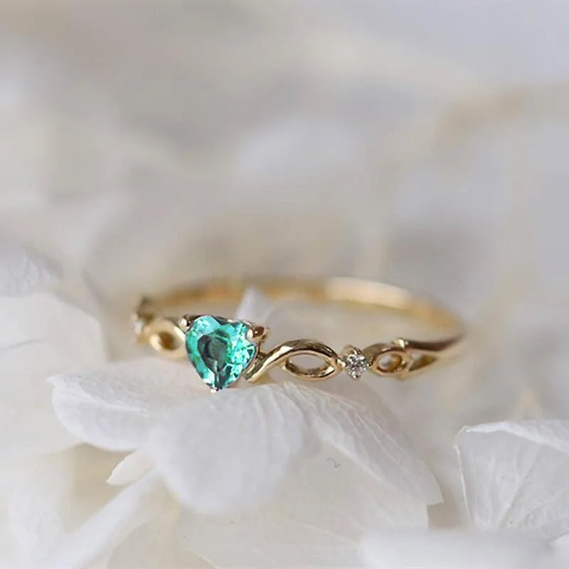 Heart Infinity Ring