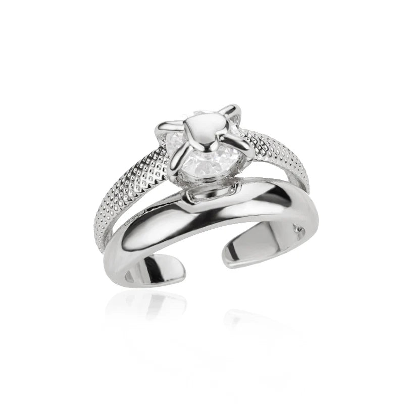 Plated Heart Ring