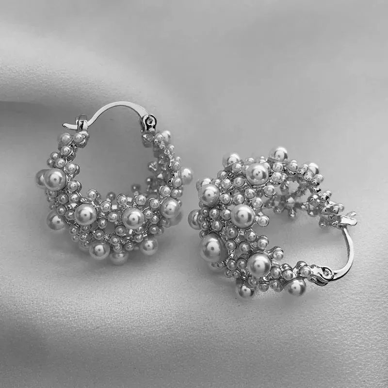 Irregular Pearl Earrings