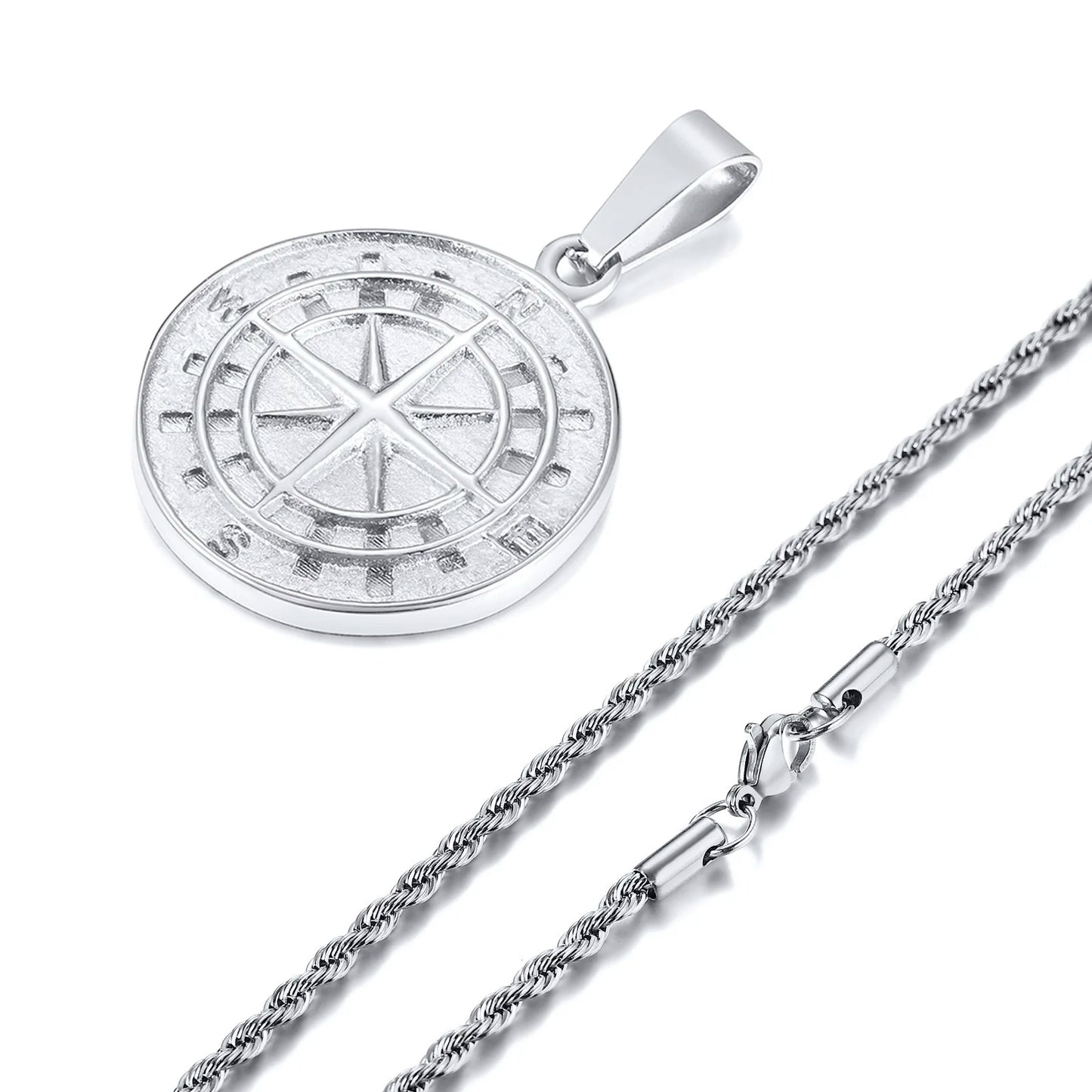 Vintage Compass Necklace