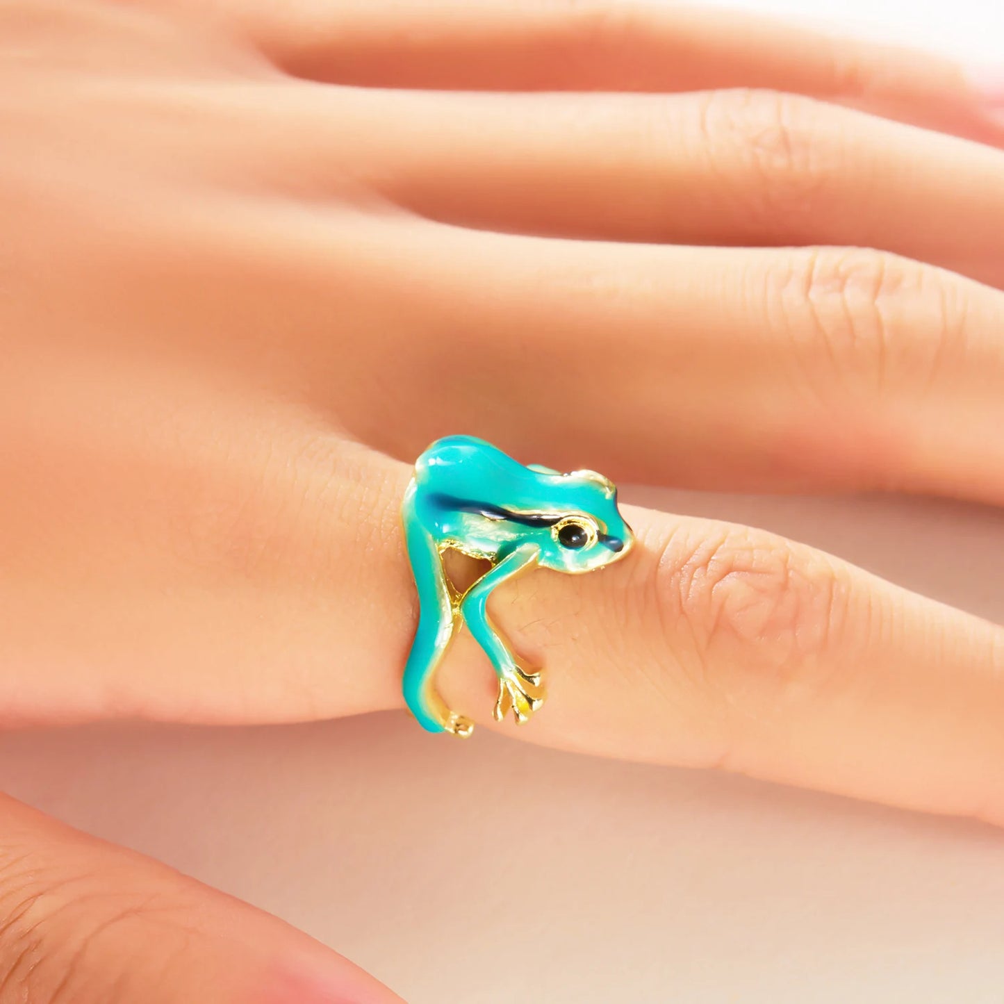 Lucky Leap Frog Ring