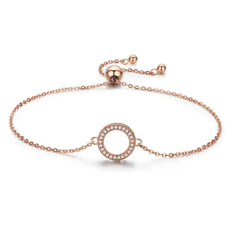 Classic Hollow Circle Bracelet