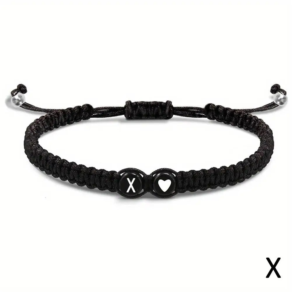 Initial Heart Bracelet