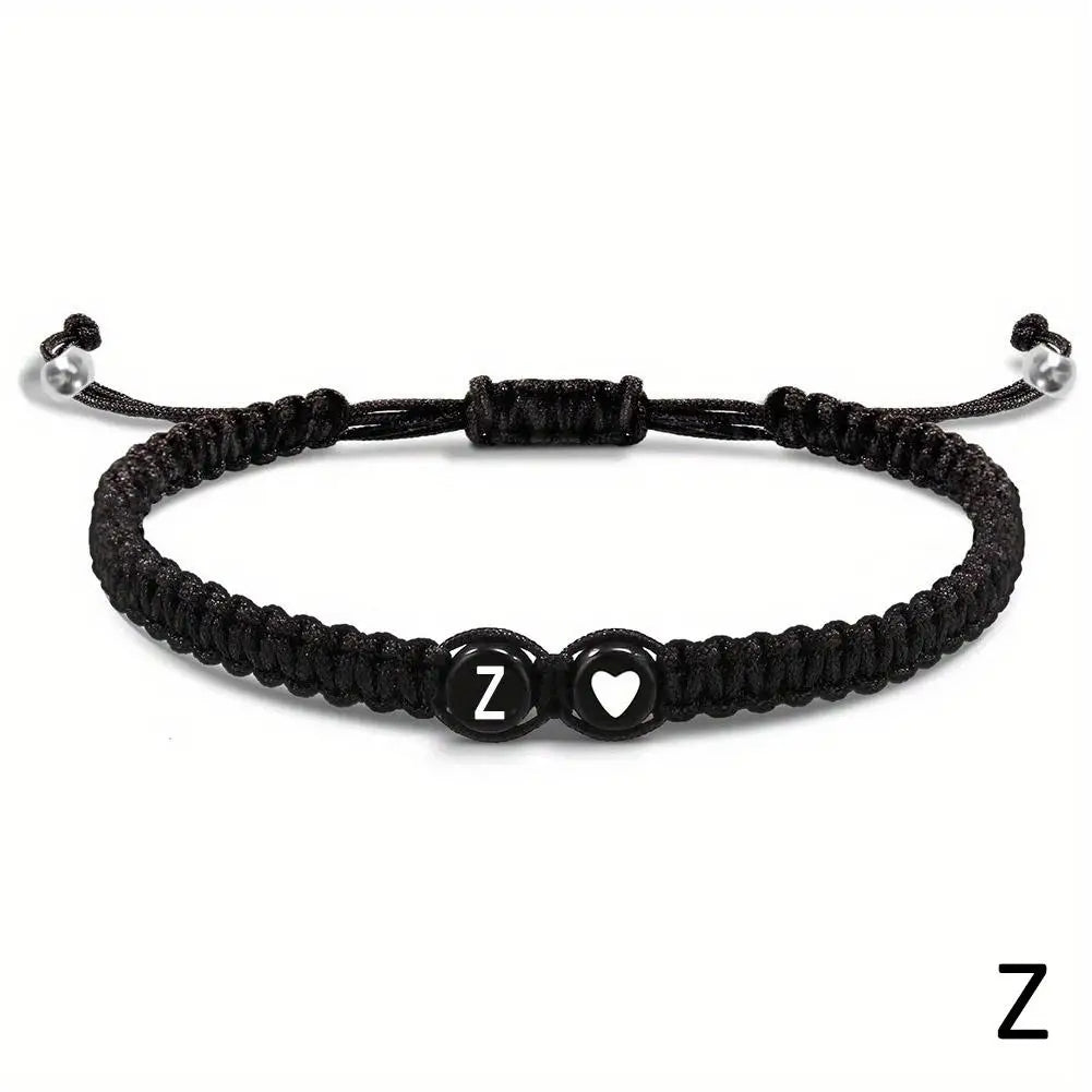 Initial Heart Bracelet