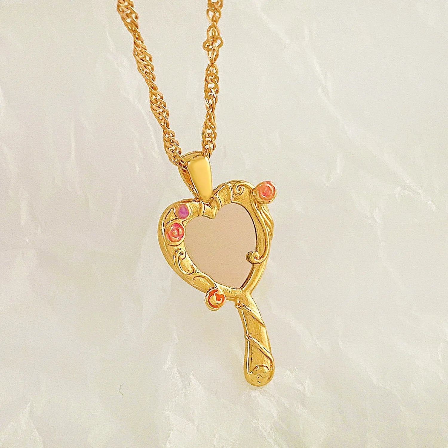 Dainty Magic Mirror Necklace