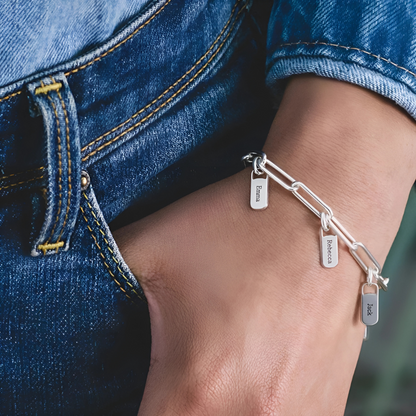 Family Charm Bracelet