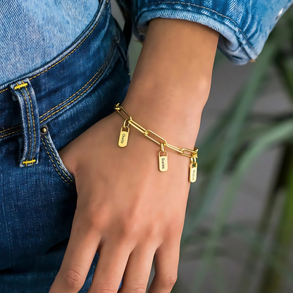 Family Charm Bracelet