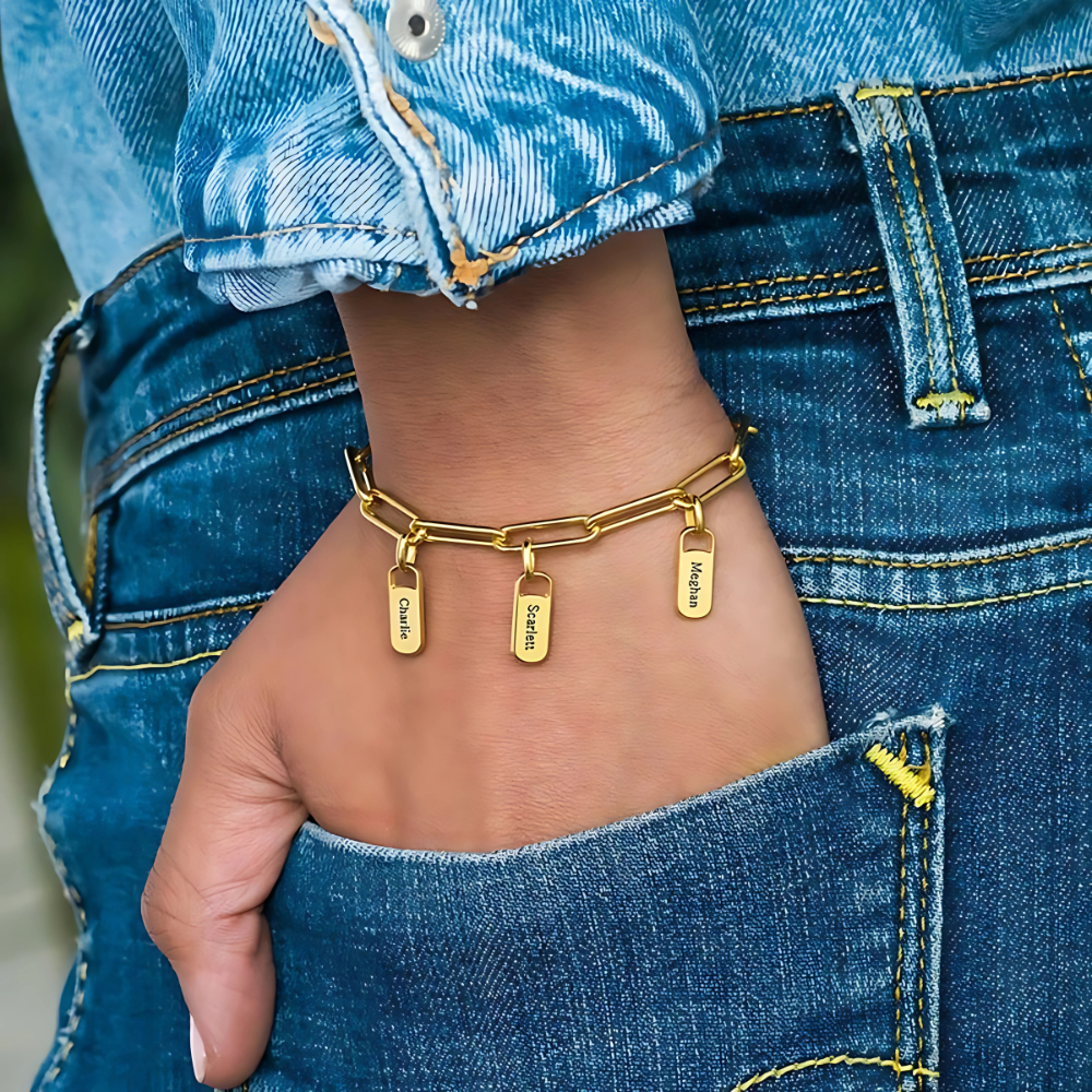 Family Charm Bracelet