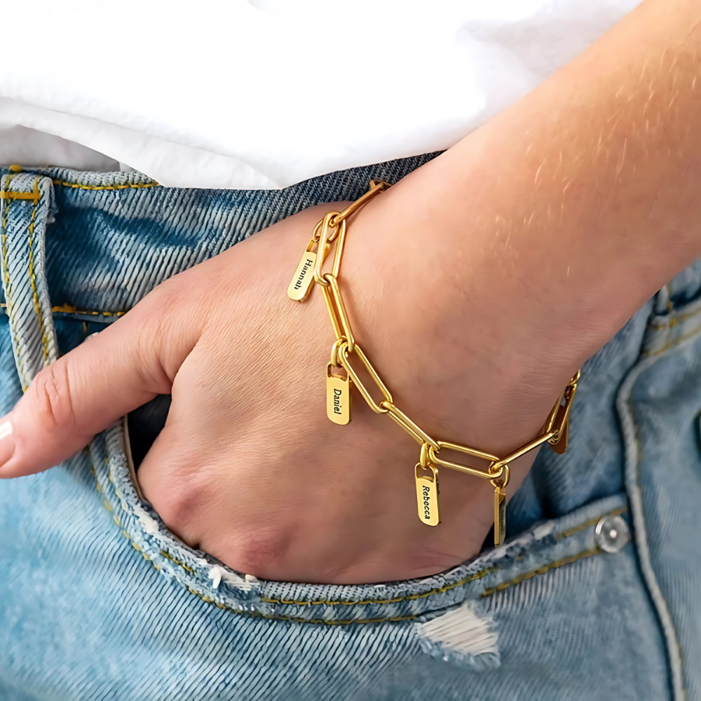 Family Charm Bracelet