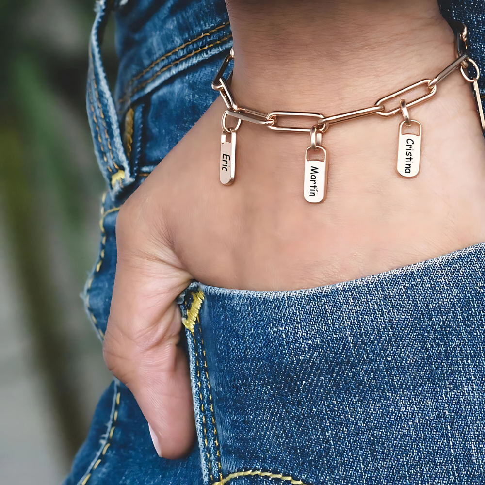 Family Charm Bracelet