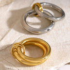 Hollow Geometric Ring