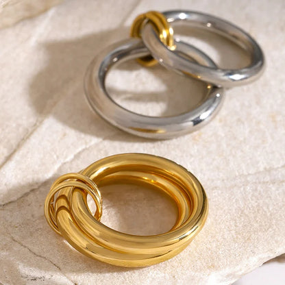 Hollow Geometric Ring