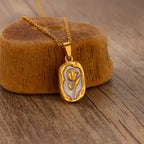 Ivory Rose Necklace
