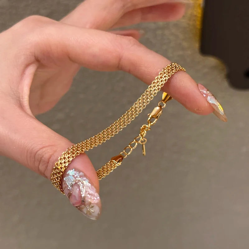 Gold Chain Bracelet