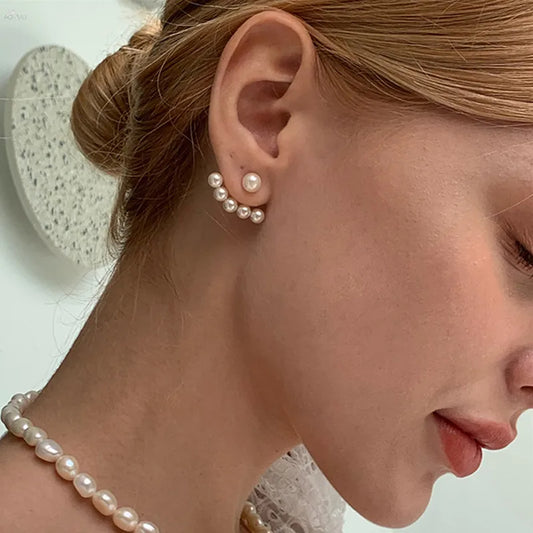 Imitation Pearl Earrings