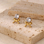 Bowknot Stud Earrings