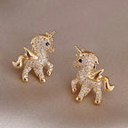 Unicorn Stud Earrings