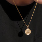 Vintage Compass Necklace