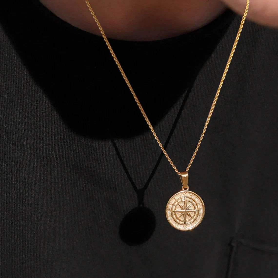 Vintage Compass Necklace