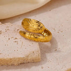 Chunky Textured Ring