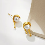 Melting Pearl Earrings