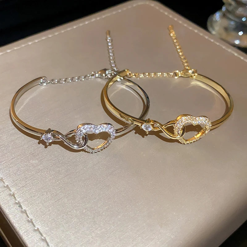 Infinity Heart Bracelet