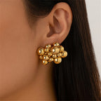 Geometric Beaded Earrings