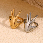 Hand Shaped Ring