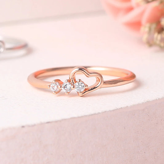 Dainty Love Heart Ring